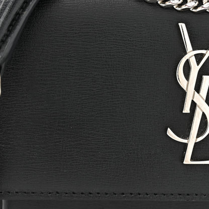 Saint Laurent Calfskin Monogram Sunset Chain Wallet 8 of 13