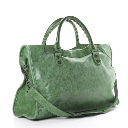 Balenciaga Agneau Classic Hardware City Vert Gazon 2 of 25