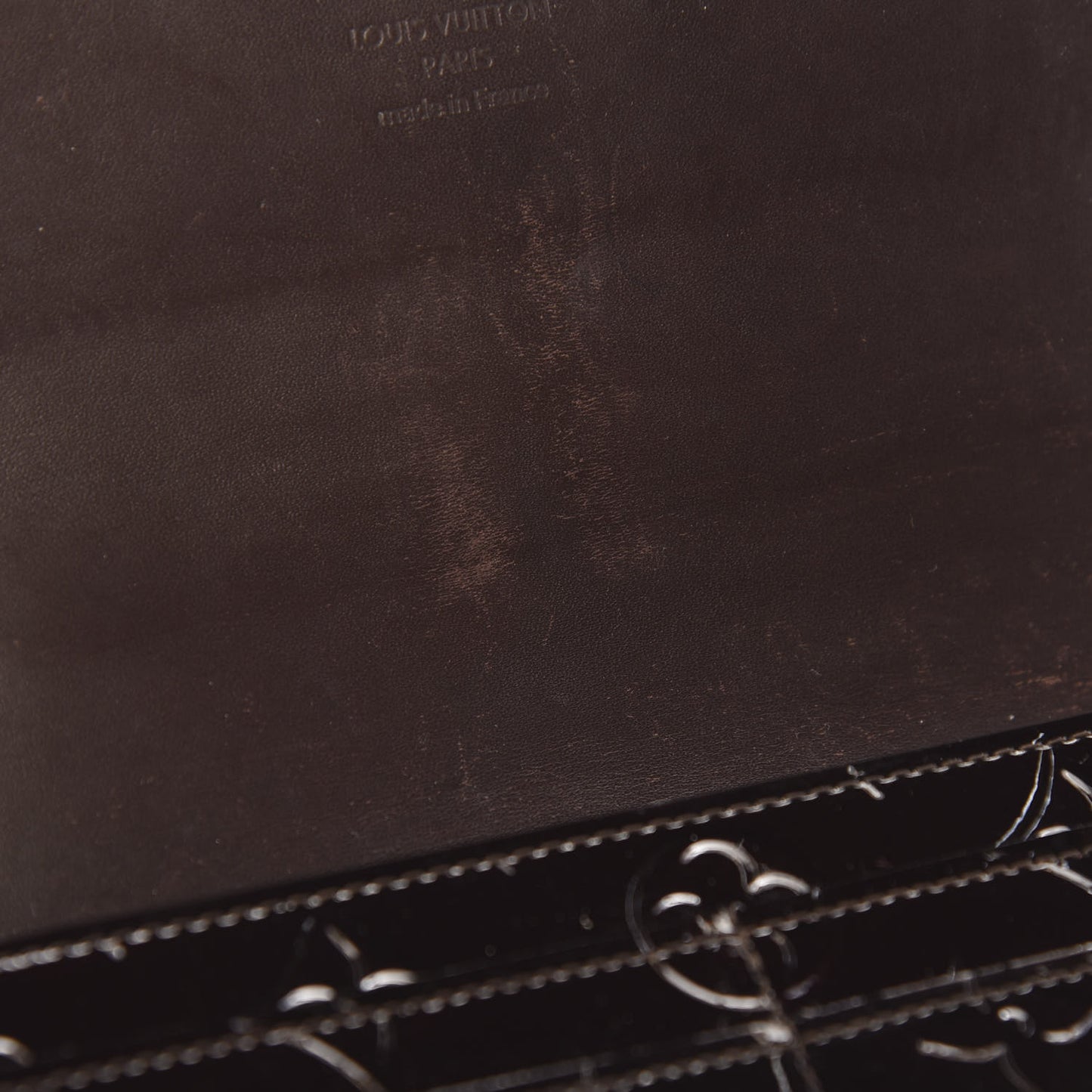 Vernis Chain Wallet Amarante