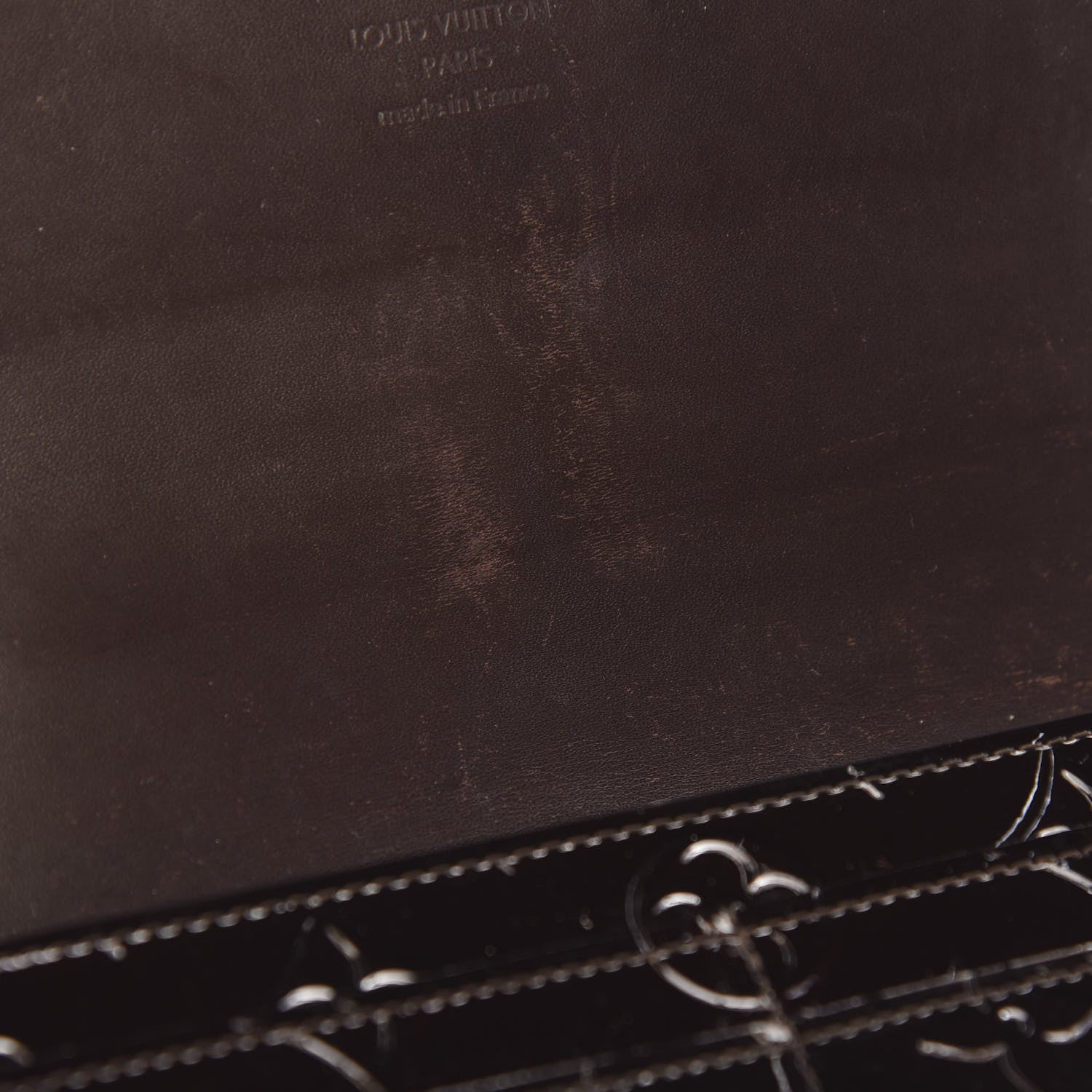 Louis Vuitton Vernis Chain Wallet Amarante 9 of 10