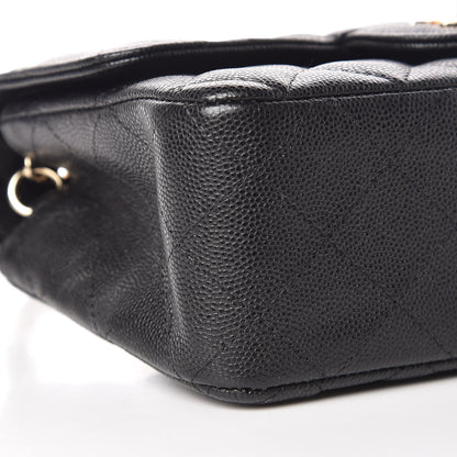 Chanel Caviar Quilted Mini Rectangular Flap Black 8 of 9
