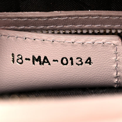 Christian Dior Lambskin Cannage Medium Lady Dior Rose Poudre 7 of 17