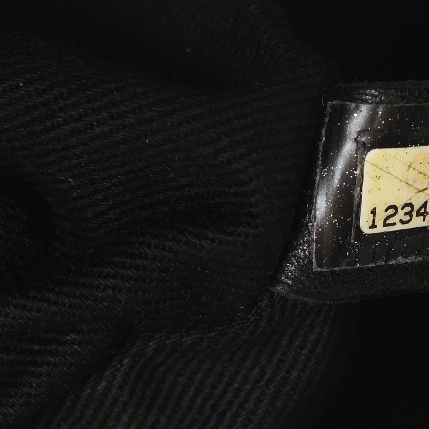 Chanel Lambskin Jersey Scales Flap Black 7 of 10