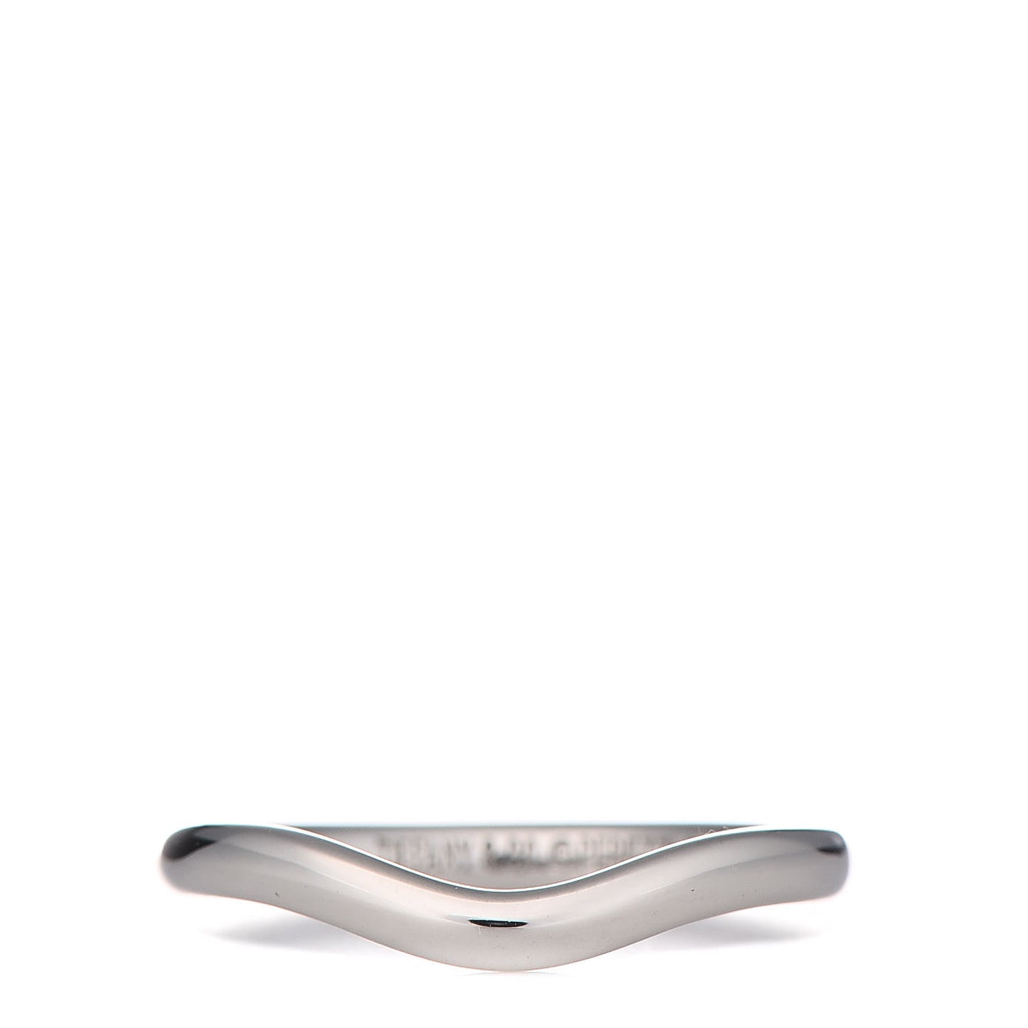 Platinum 2mm Elsa Peretti Wedding Band Ring 49 5