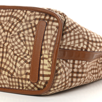 MCM Visetos Medium Liz Reversible Shopper Tote Cognac 13 of 14