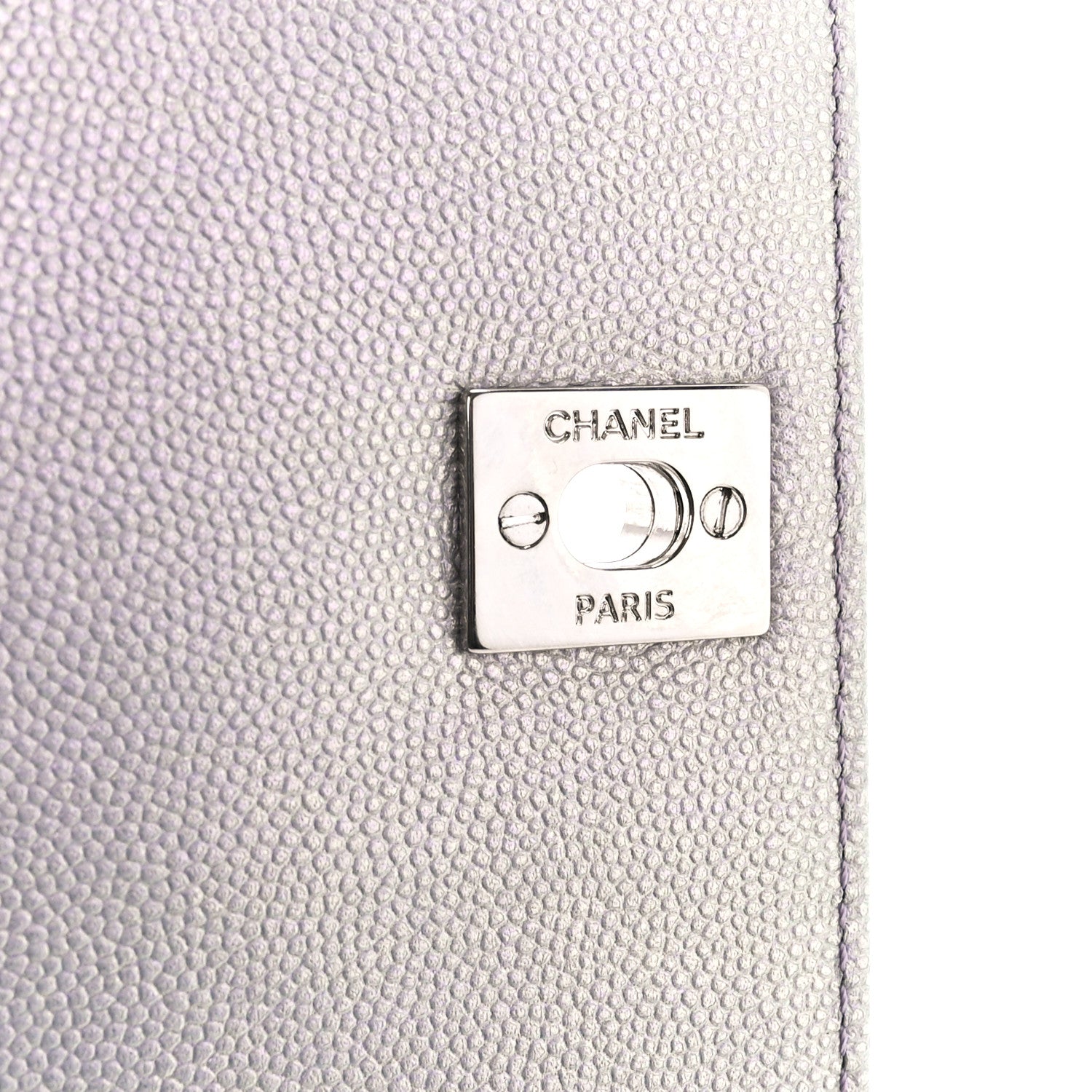 Chanel Iridescent Caviar Quilted Extra Mini Coco Handle Flap Purple 6 of 11