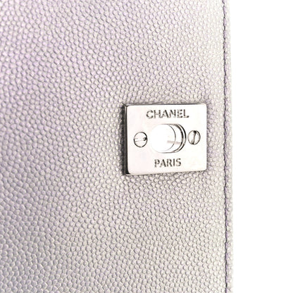 Chanel Iridescent Caviar Quilted Extra Mini Coco Handle Flap Purple 6 of 11