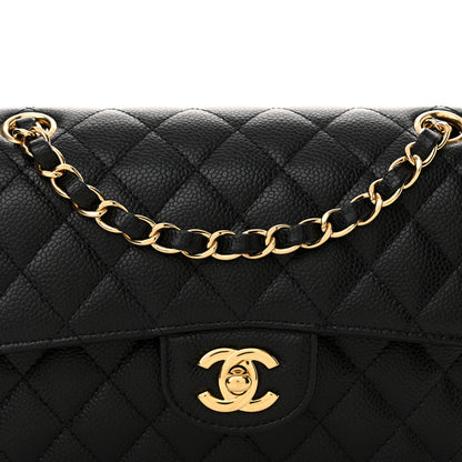 Chanel Caviar Quilted Small Double Flap Black 8 of 11
