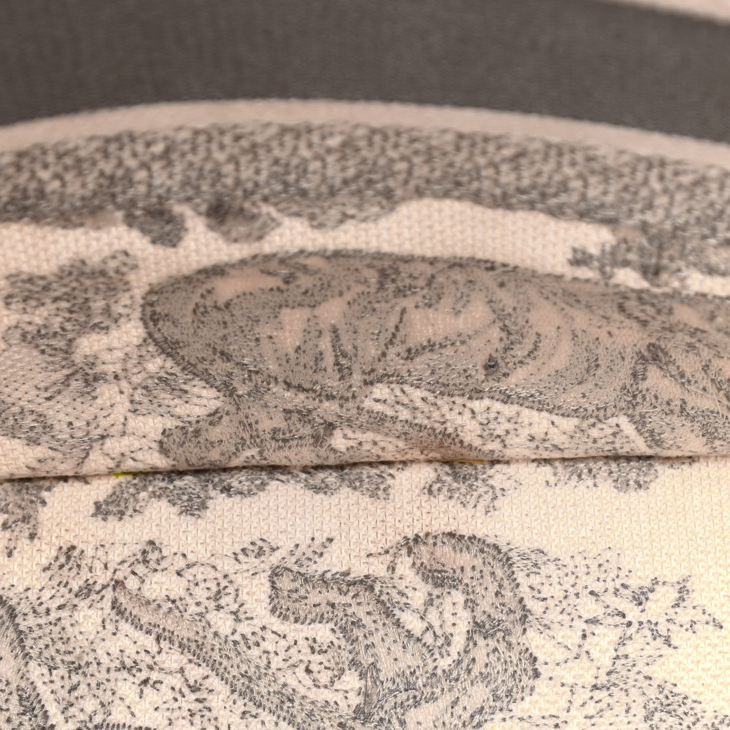 Christian Dior Canvas Embroidered Medium Dioriviera Toile De Jouy Book Tote Gray 11 of 23