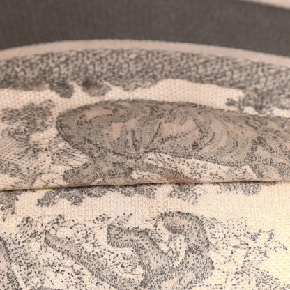 Christian Dior Canvas Embroidered Medium Dioriviera Toile De Jouy Book Tote Gray 11 of 23