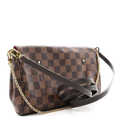 Louis Vuitton Damier Ebene Favorite MM 3 of 13