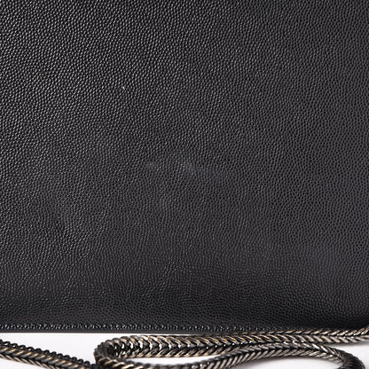 Saint Laurent Grain De Poudre Jumbo Betty Black 9 of 12