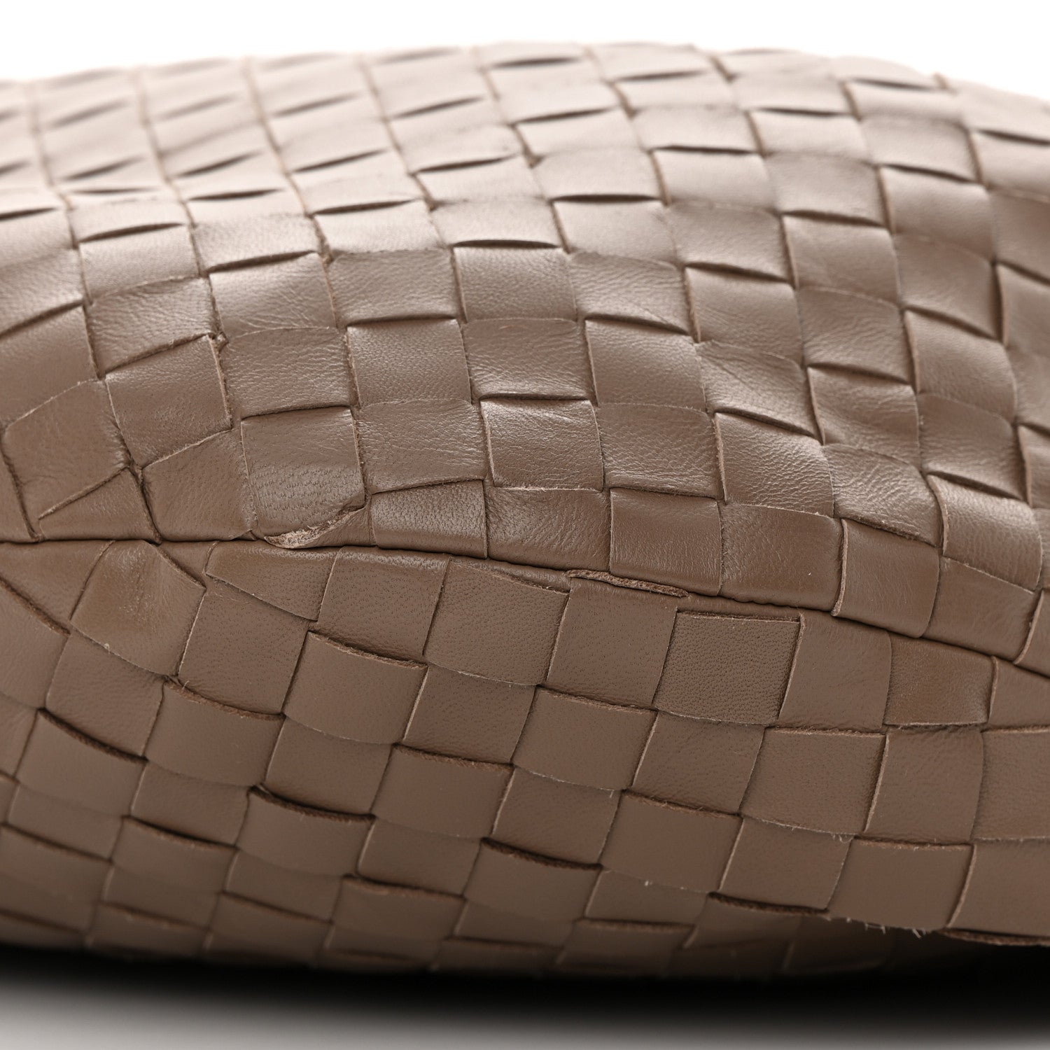 Bottega Veneta Nappa Intrecciato Teen Jodie Hobo Dark Taupe 10 of 12