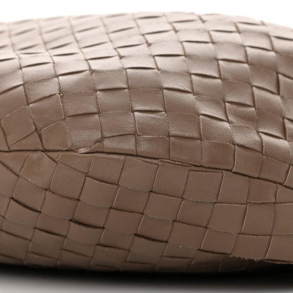 Bottega Veneta Nappa Intrecciato Teen Jodie Hobo Dark Taupe 10 of 12