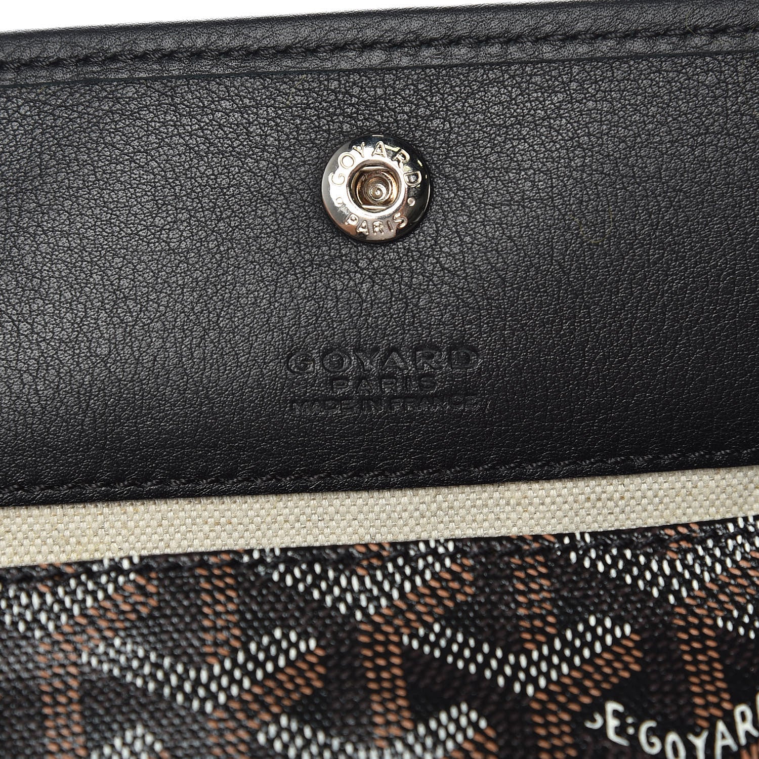 Goyard Goyardine Saint Louis PM Black 7 of 10