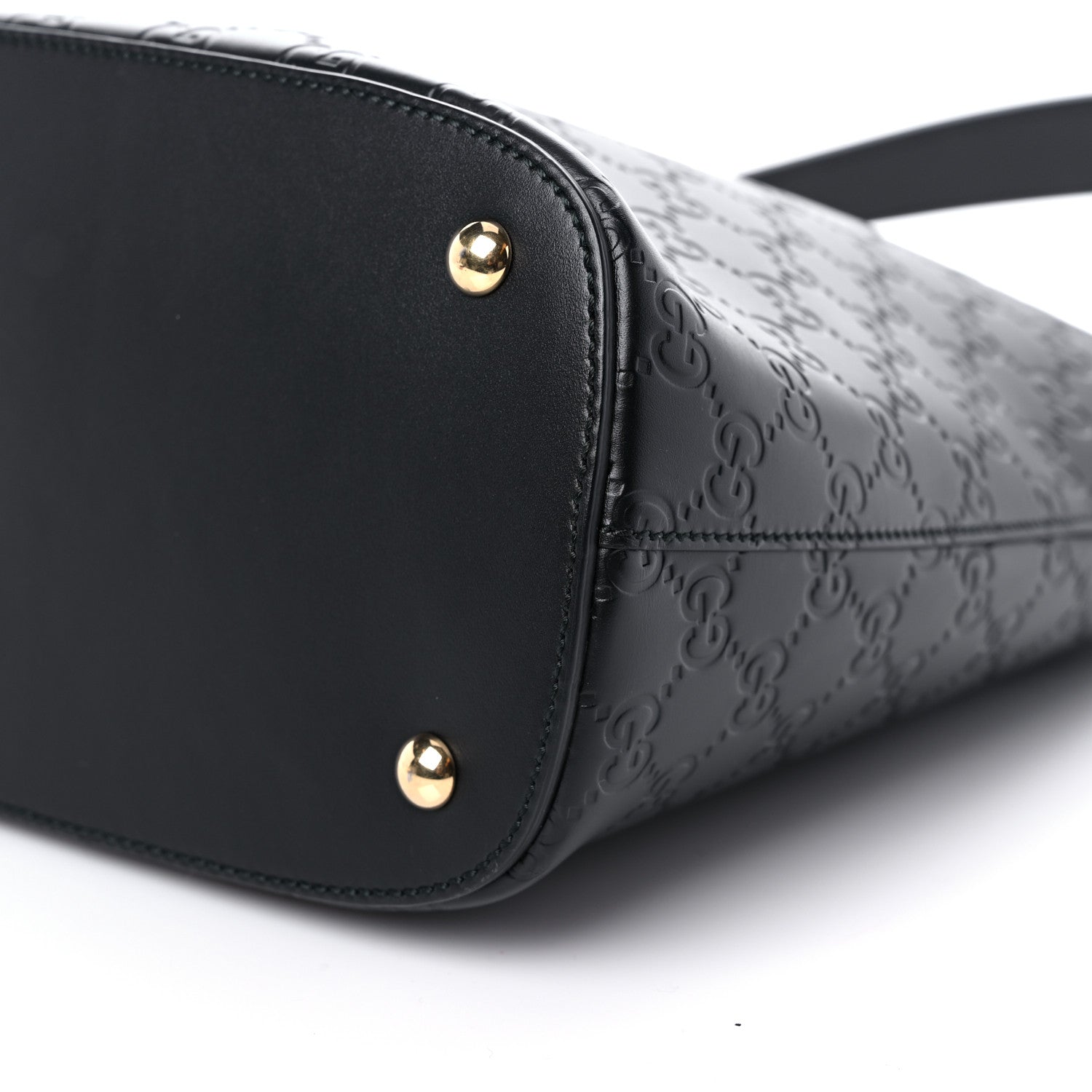 Gucci Guccissima Linea A Hobo Black 9 of 10