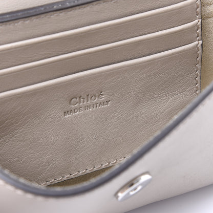 Chloe Suede Calfskin Mini Faye Shoulder Bag Motty Grey 5 of 10