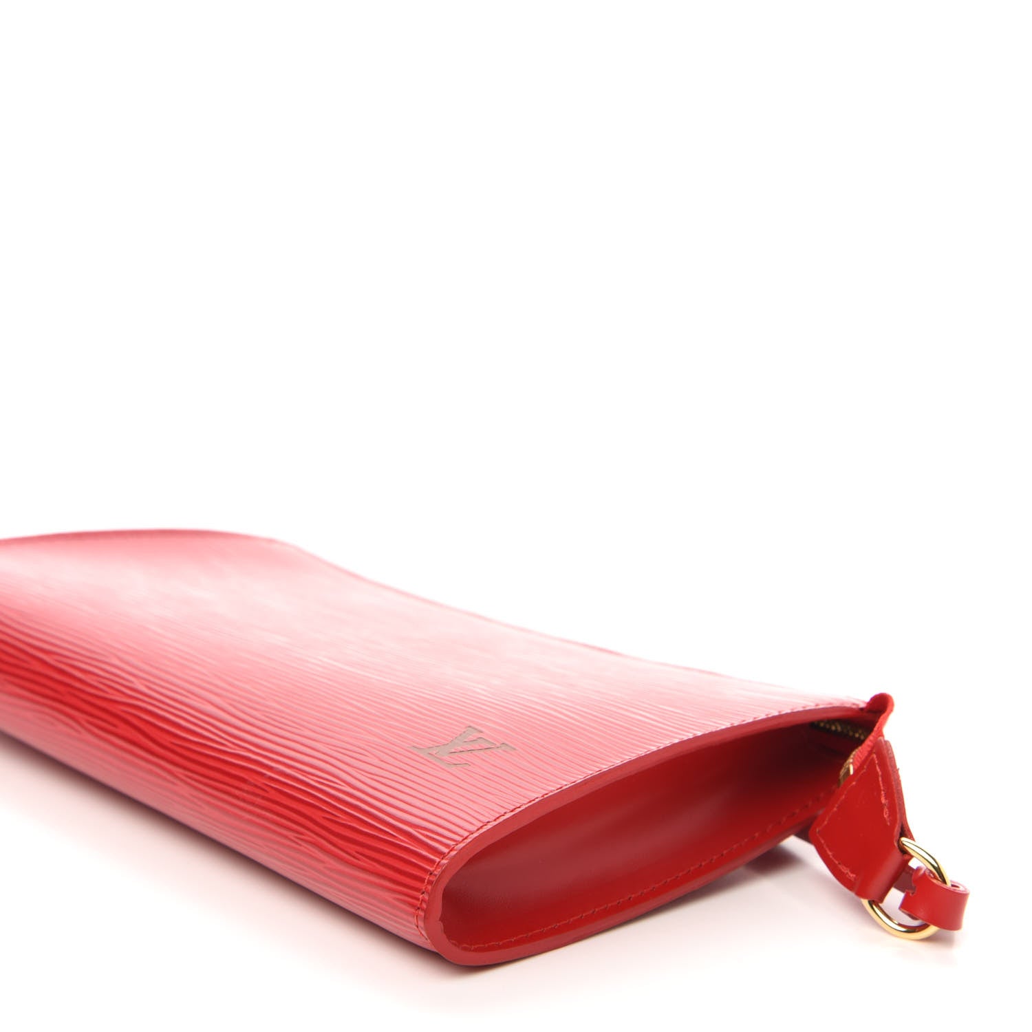 Louis Vuitton Epi Pochette Accessories 24 Castillan Red 7 of 10