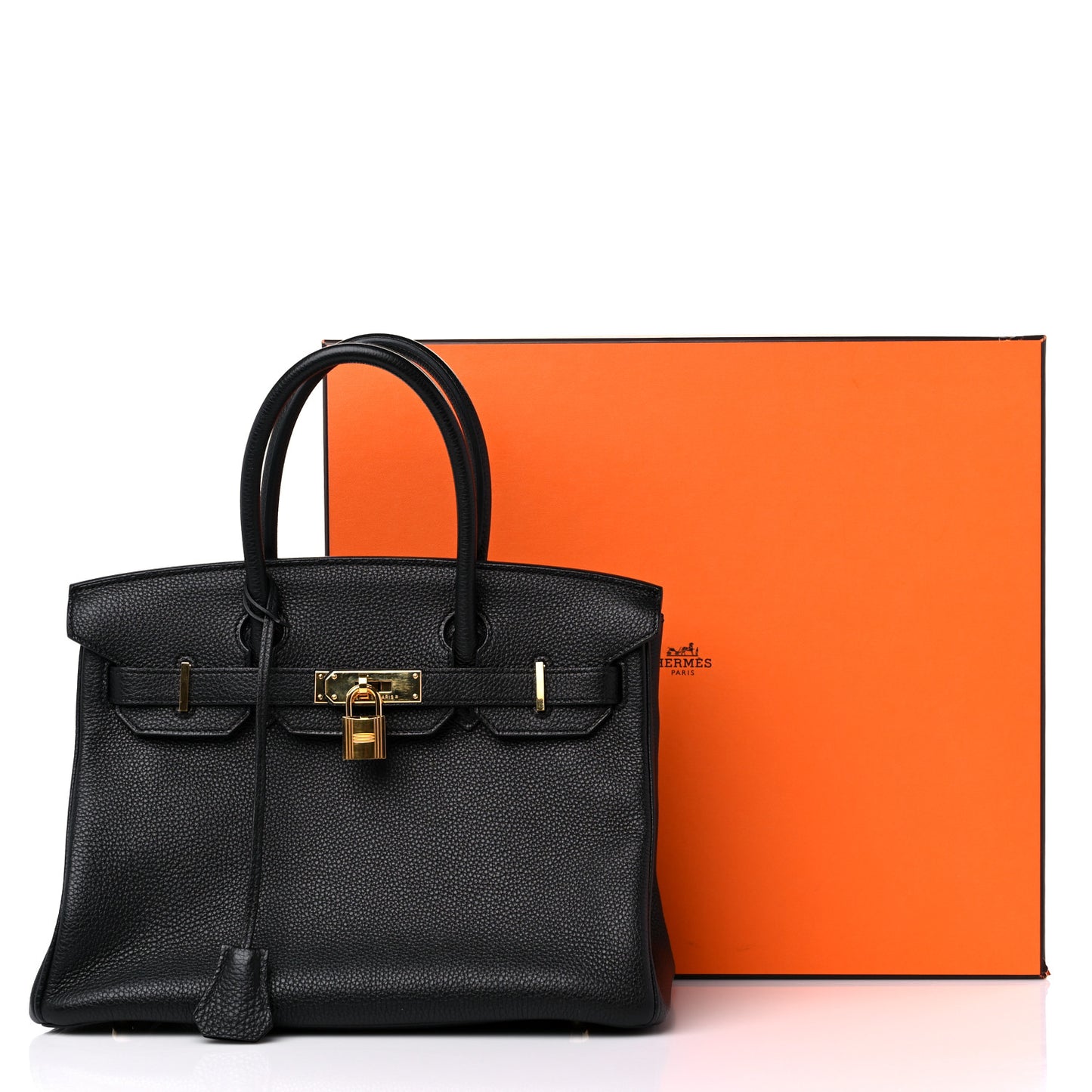 Togo Birkin 30 Black