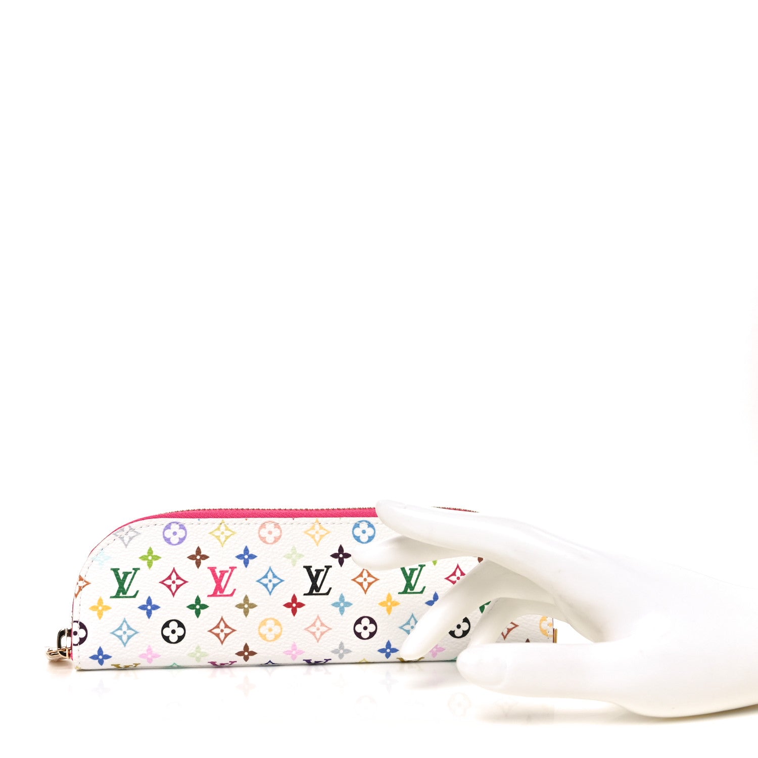 Louis Vuitton LV X TM Monogram Multicolor Charlotte Pencil Pouch Fuchsia 2 of 7