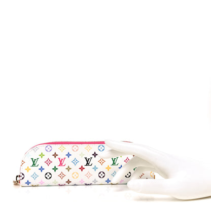 Louis Vuitton LV X TM Monogram Multicolor Charlotte Pencil Pouch Fuchsia 2 of 7