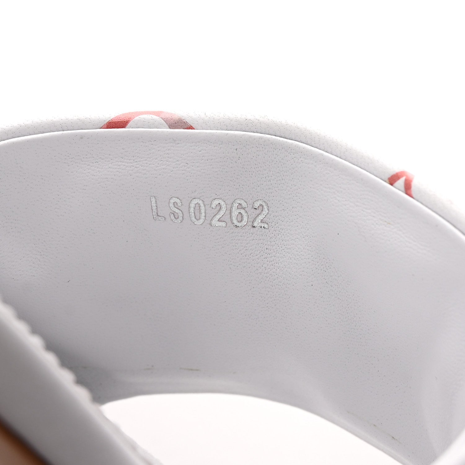 Louis Vuitton Lambskin Embossed Monogram By The Pool Revival Flat Mules 36 White Multicolor 9 of 10