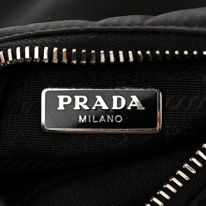 Prada Tessuto Nylon Saffiano Mini Re-Edition 2005 Bag Black 6 of 13