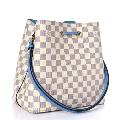 Louis Vuitton Damier Azur Neonoe MM Bleuet 3 of 8