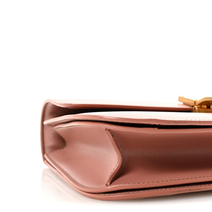 Celine Box Calfskin Medium Classic Box Flap Bag Antique Rose 9 of 10