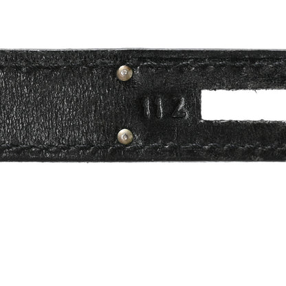 Hermes Toile Box Potamus Birkin 40 Blue Black 7 of 10