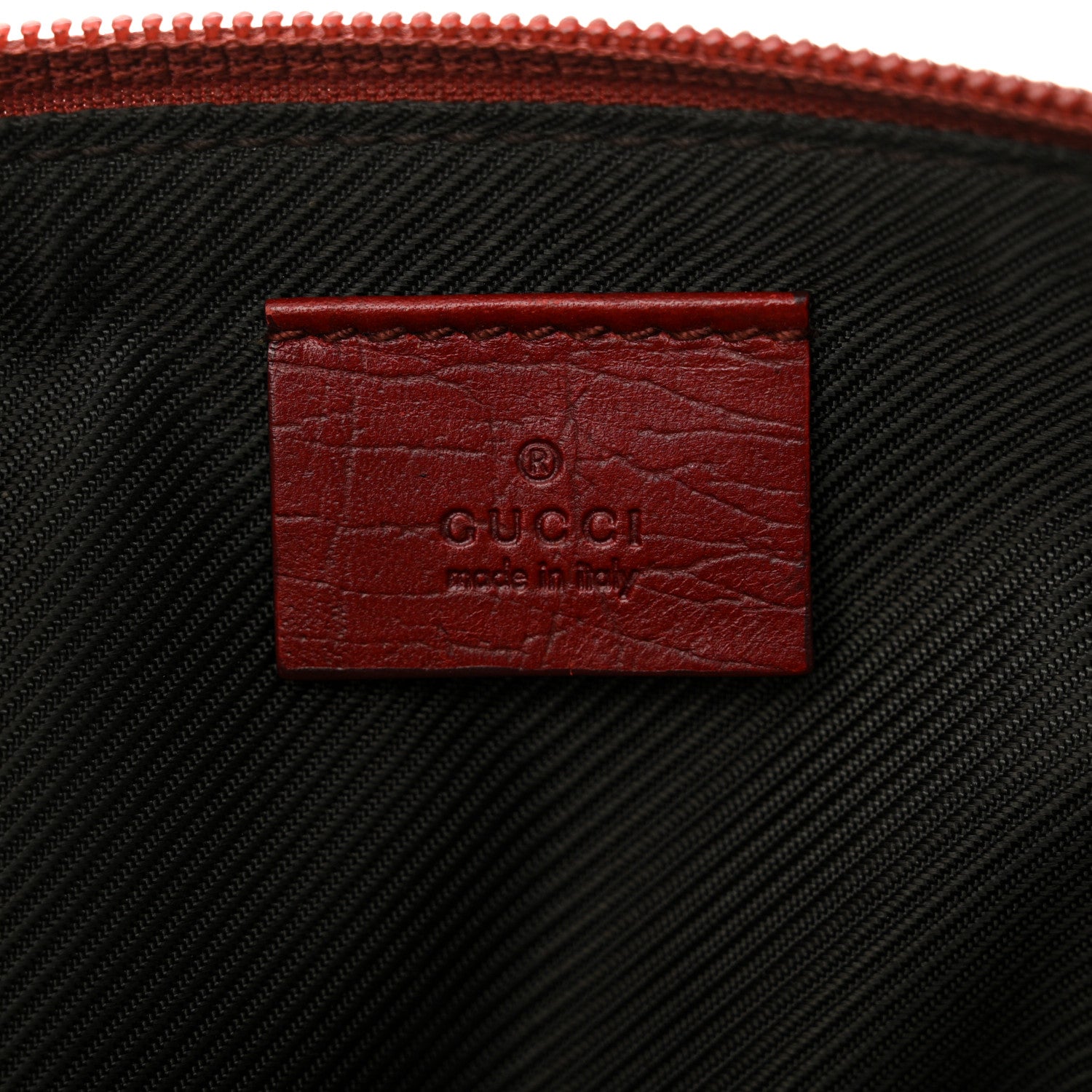Gucci Monogram Boat Pochette Red 6 of 13