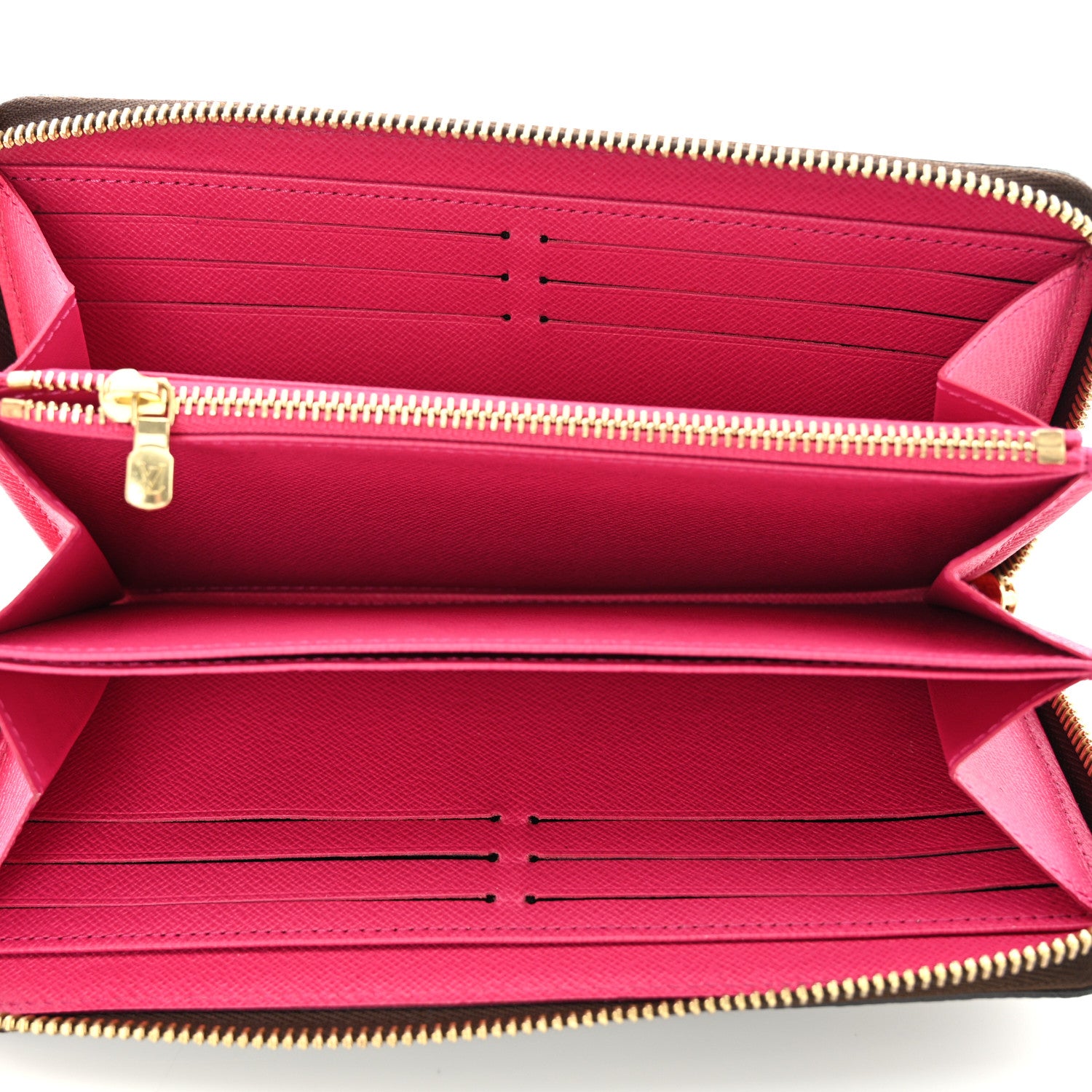 Louis Vuitton Monogram LV Love Lock Zippy Wallet 5 of 12