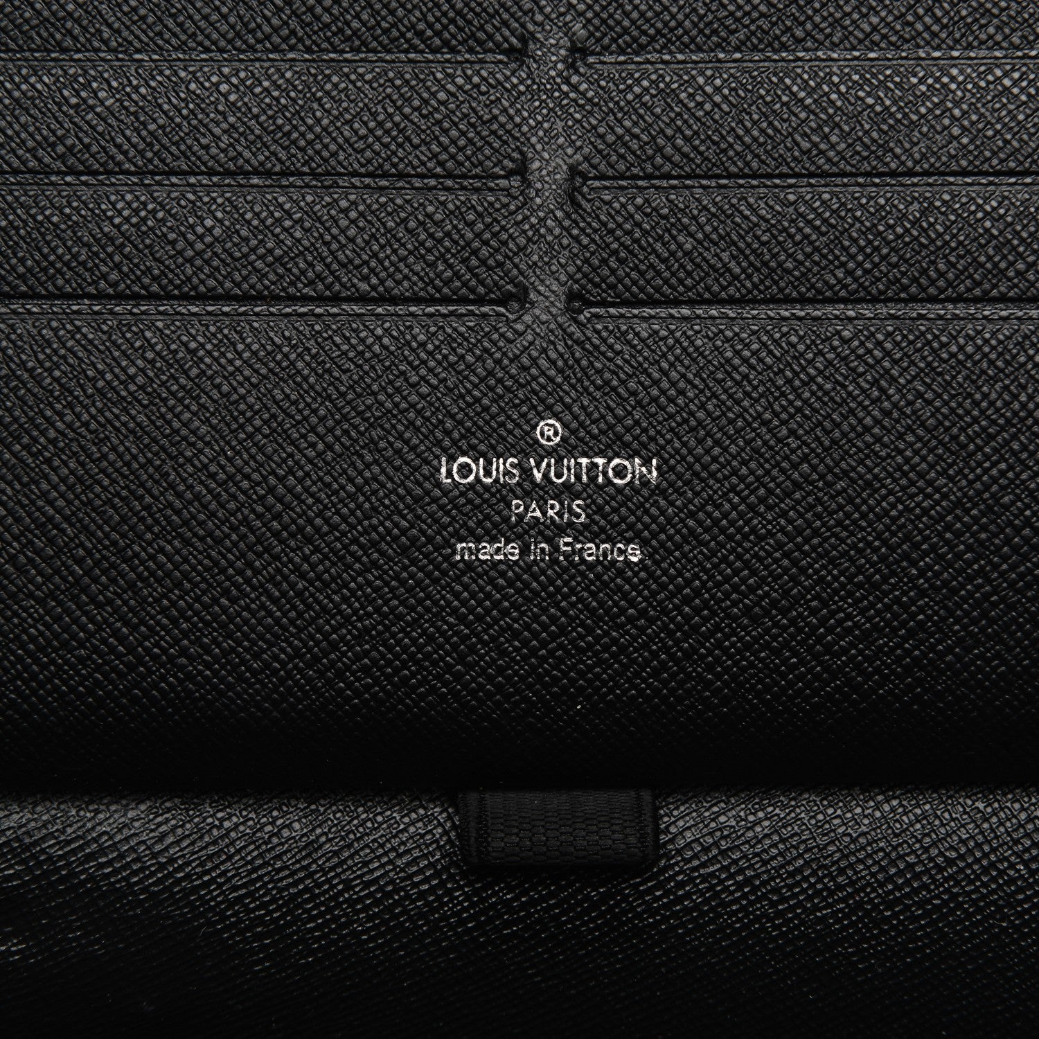 Louis Vuitton Epi Electric Zippy Organizer Wallet Black 7 of 7