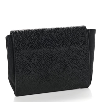 Chanel Caviar Timeless Coin Purse Black 3 of 8