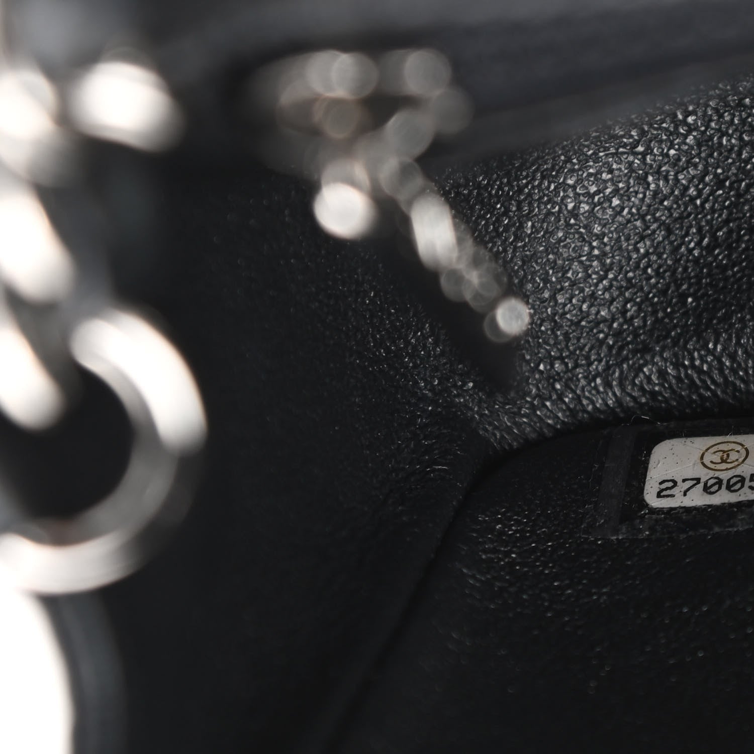 Chanel Lambskin Quilted Mini Rectangular Flap Black 7 of 11