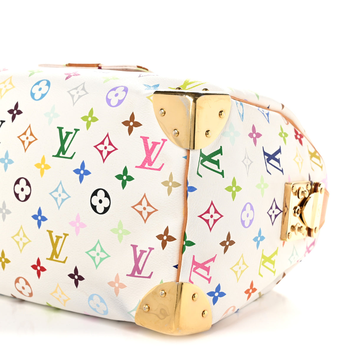 Monogram Multicolor Speedy 30 White