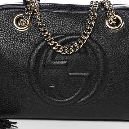 Gucci Pebbled Calfskin Small Soho Bowler Black 9 of 9