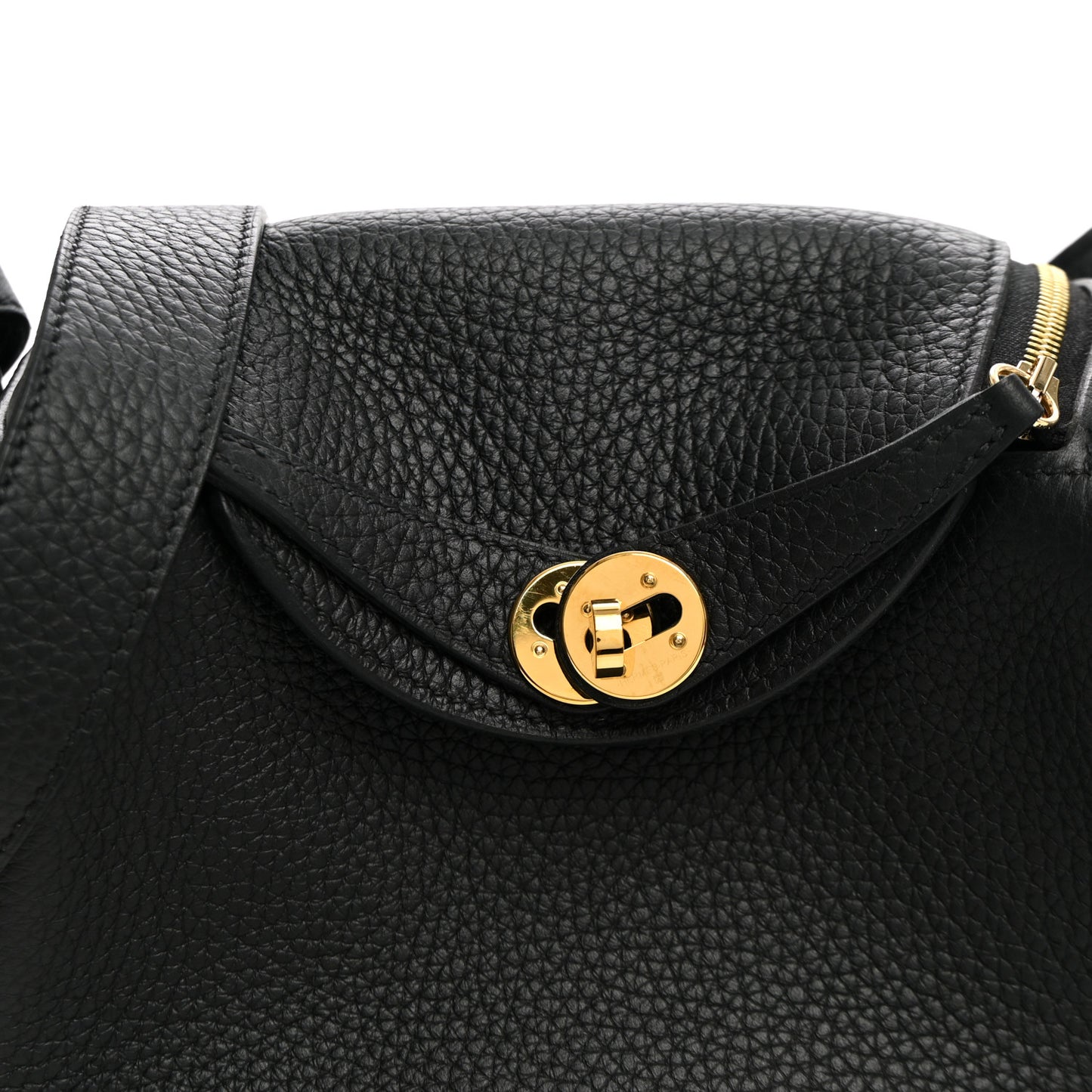 Taurillon Clemence Mini Lindy 20 Black