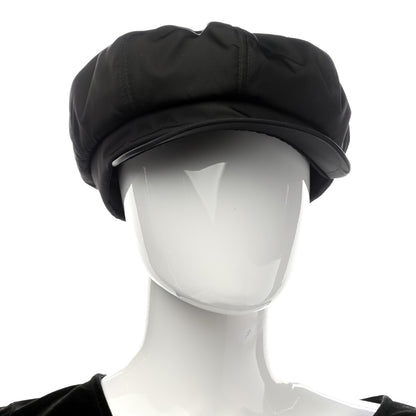Prada Re-Nylon Newsboy Hat M Black 2 of 9