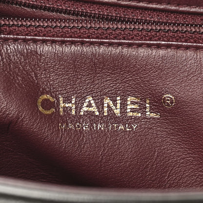 Chanel Lambskin Quilted Large Diamond CC Flap Black 7 of 10