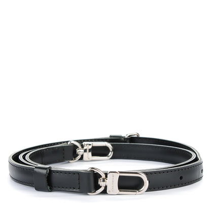 Louis Vuitton Epi Adjustable Shoulder Strap 16MM Black 1 of 7