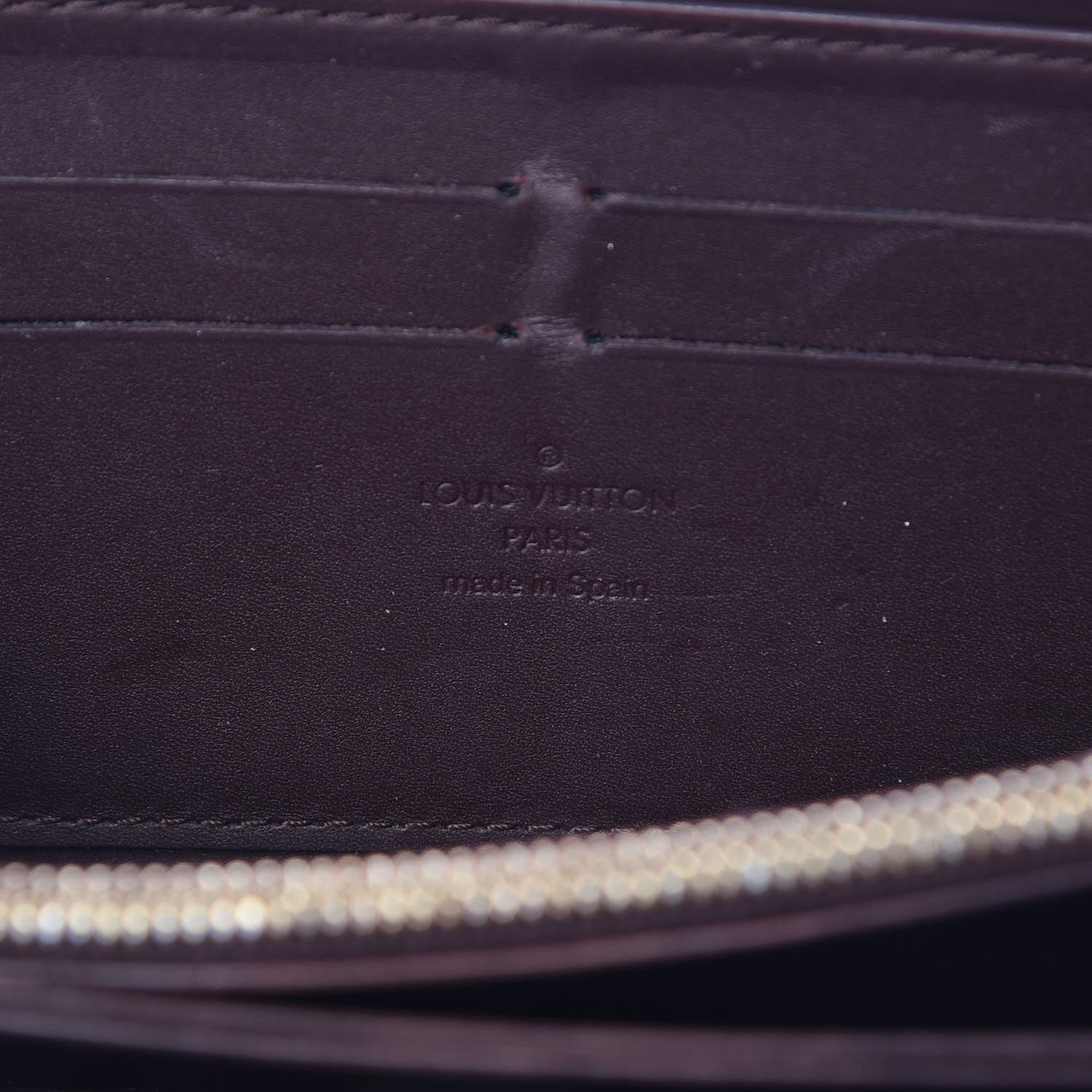 Louis Vuitton Vernis Zippy Wallet Amarante 6 of 19
