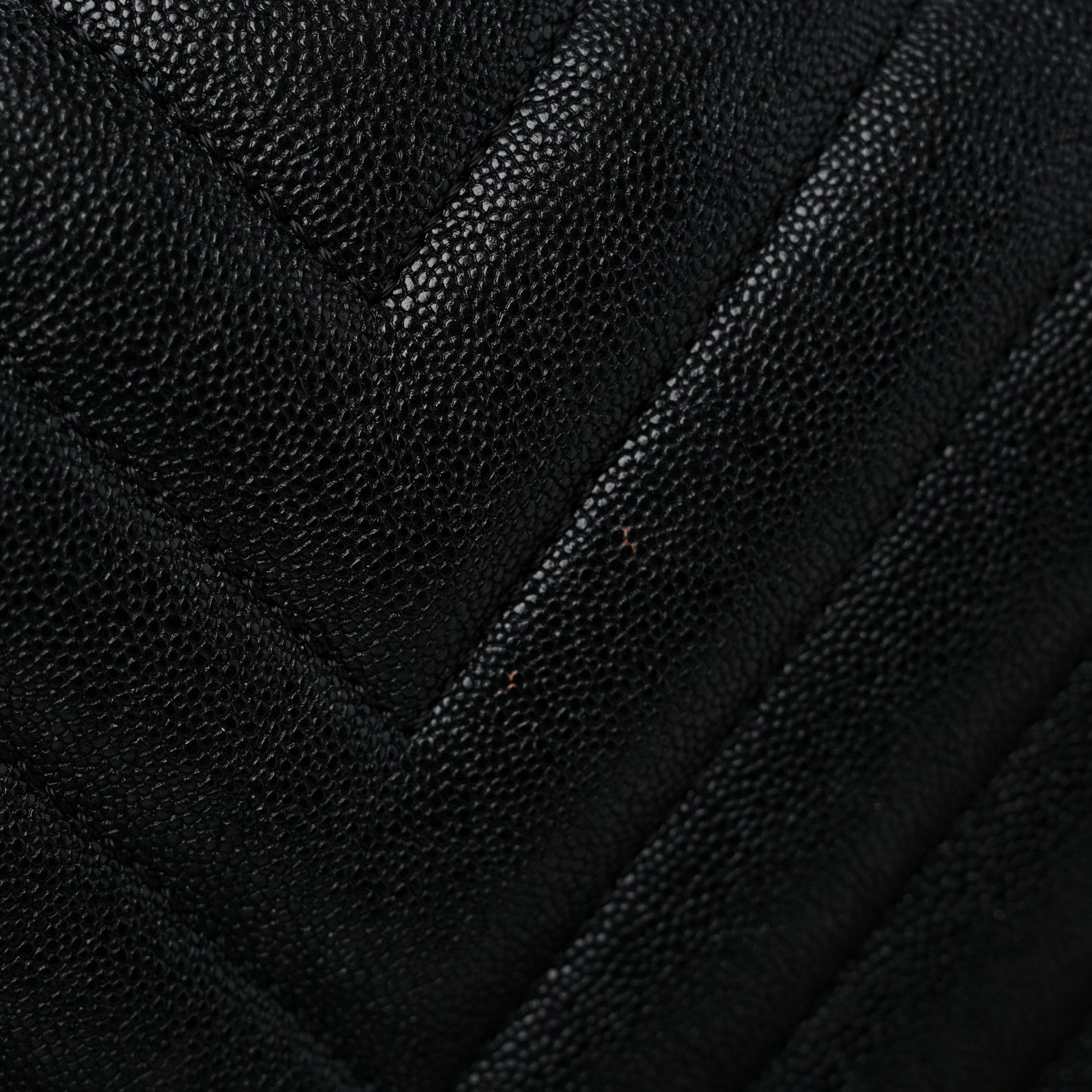 Chanel Caviar Chevron Quilted Medium Boy Flap Black 13 of 13