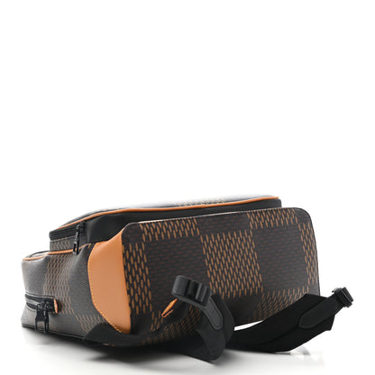 Louis Vuitton X NIGO Giant Damier Ebene Monogram Campus Backpack 4 of 10
