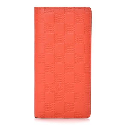 Louis Vuitton Damier Infini Brazza Wallet Magma 1 of 8