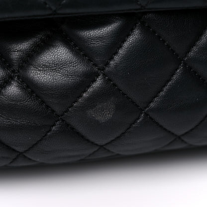 Chanel Lambskin Jumbo Coco Rain Flap Black 16 of 18