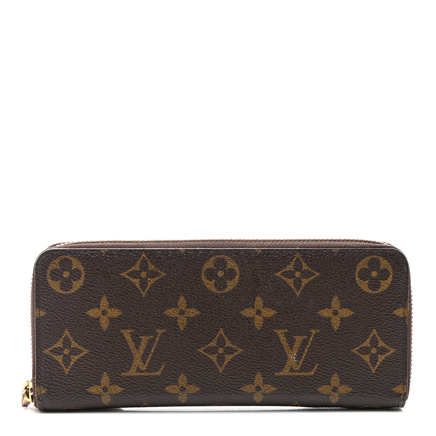 Monogram Clemence Wallet Rose Ballerine