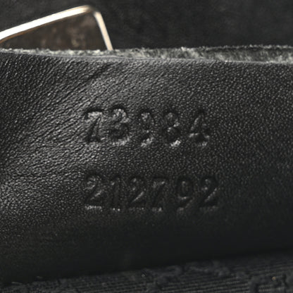 Gucci Denim Web Tote Bag Black 7 of 12