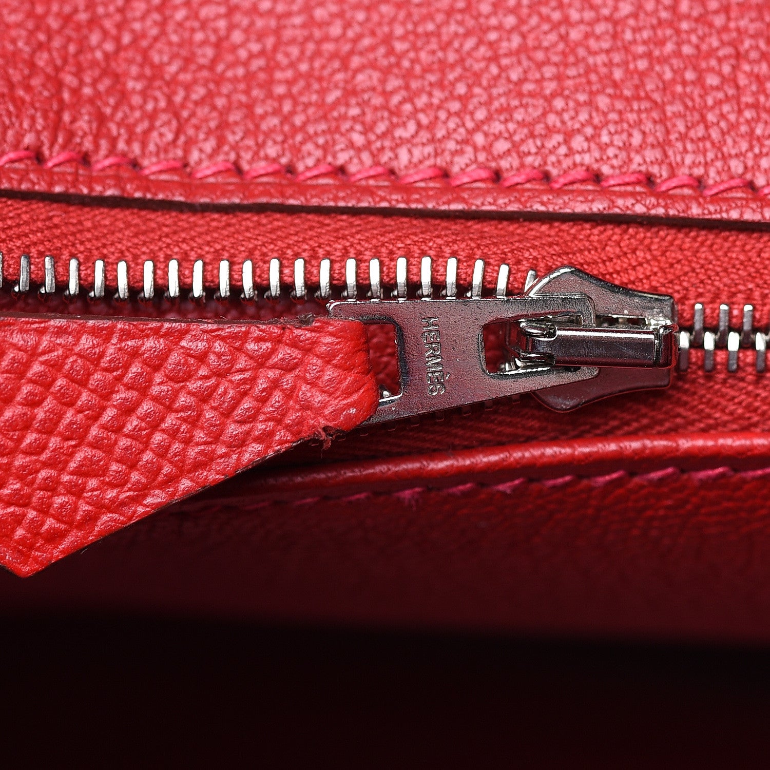 Hermes Epsom Birkin 30 Rouge Casaque 17 of 37