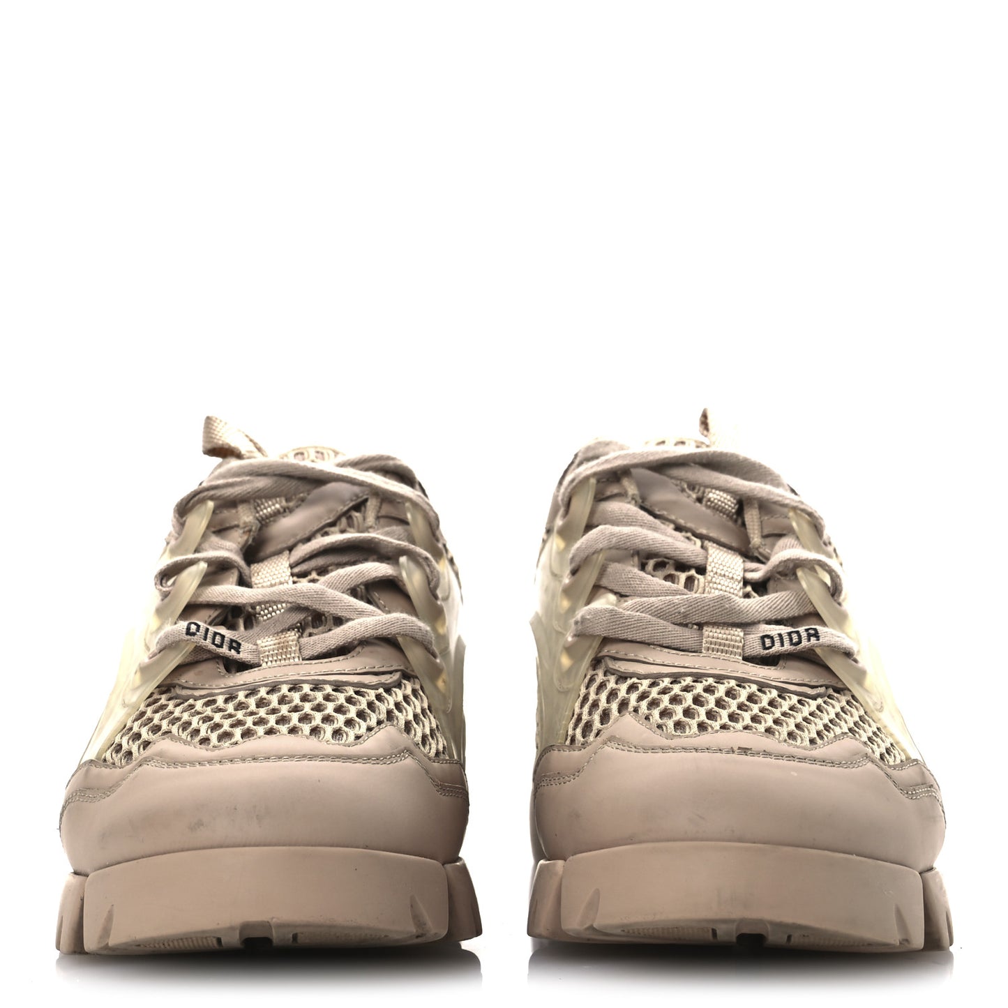 Mesh D-Connect Sneakers 37.5 Nude